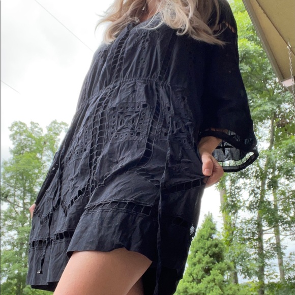 Free people vintage voile dress size medium lowest price - Picture 6 of 7